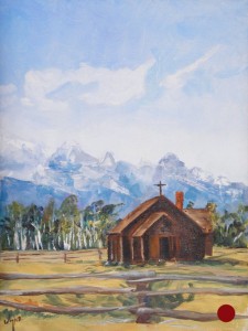 Jackson Hole Oil on Canvas Sold